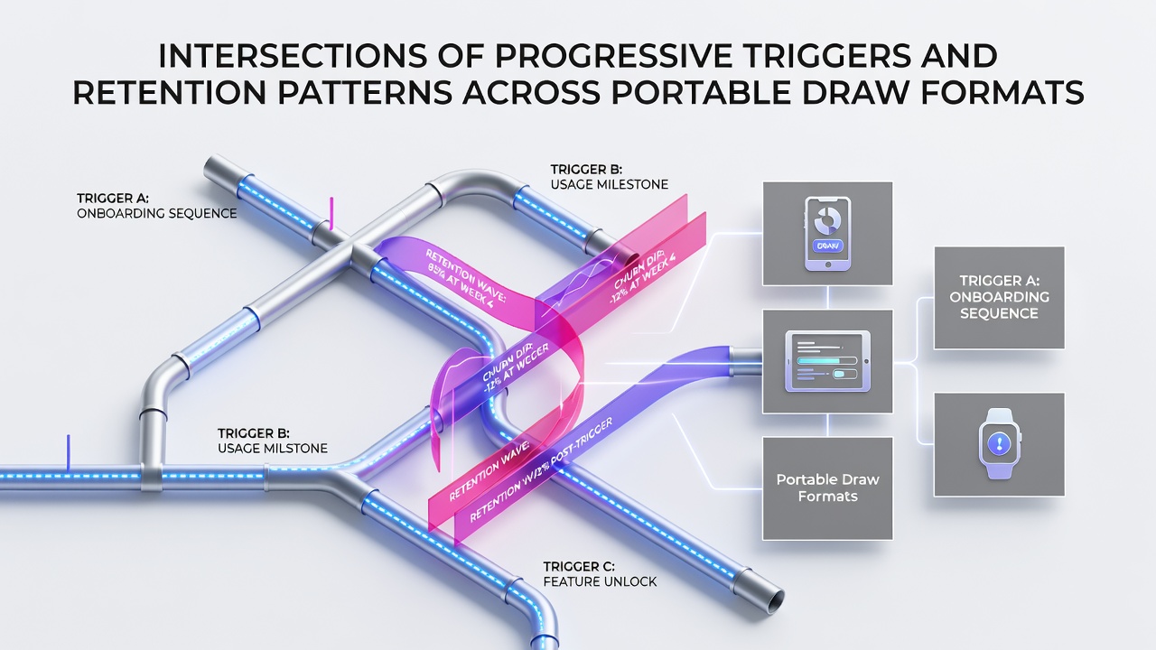 Darstellung von progressiven Triggern und Retentionsmustern in Draw-Poker-Apps auf mobilen Geräten