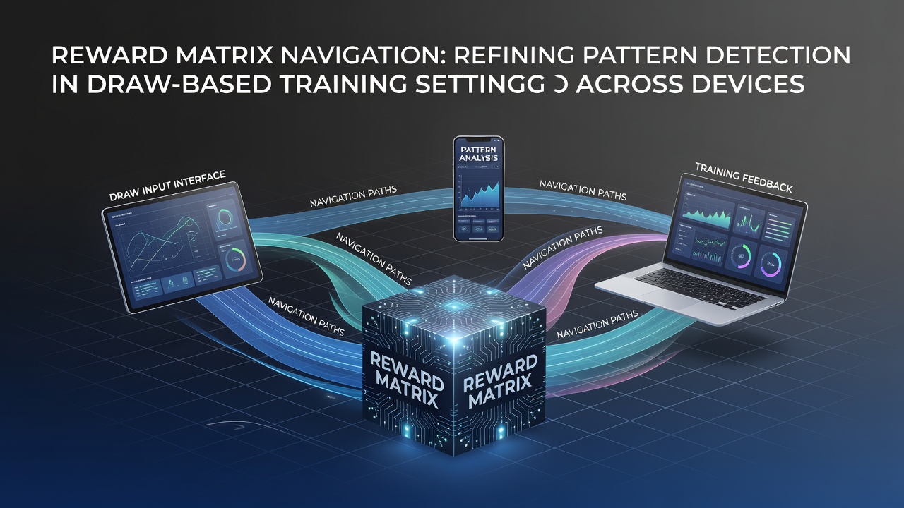 Darstellung einer Belohnungsmatrix in einer geräteübergreifenden Draw-Poker-Trainingsanwendung mit visuellen Elementen zur Mustererkennung